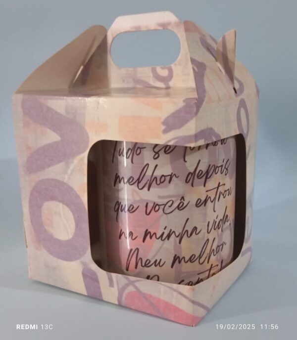 Caneca Personalizada + Caixa decorativa