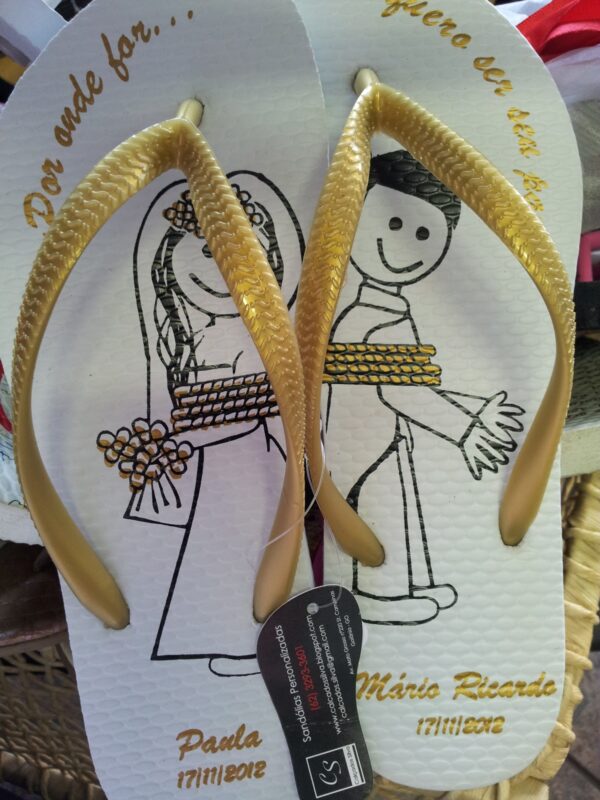 Sandálias personalizadas
