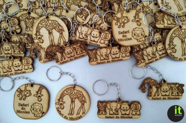 Chaveiros em MDF - Image 4